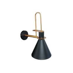 Modi Lighting Siyah Boyalı Gold Aplik Mod-Ap-4680-1bsy-S