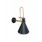 Modi Lighting Siyah Boyalı Gold Aplik Mod-Ap-4680-1bsy-S