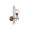 Modi Lighting Siyah Eskitme Bal Camlı Sarkıt Avize Aplik Mod-Ap-4719-1bsy-Es