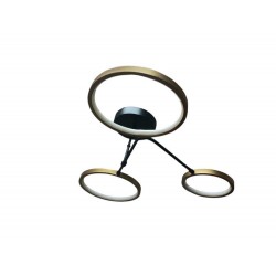 Modi Lighting Siyah Eskitme Boyalı Led Sarkıt Avize Mod-Av-4672-3es-Bsy-01