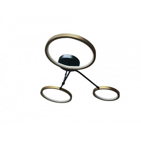 Modi Lighting Siyah Eskitme Boyalı Led Sarkıt Avize Mod-Av-4672-3es-Bsy-01