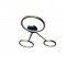 Modi Lighting Siyah Eskitme Boyalı Led Sarkıt Avize Mod-Av-4672-3es-Bsy-01