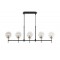 Modi Lighting Siyah Eskitme Sirali Sarkıt Avize Mod-Av-4667-5bsy-Es