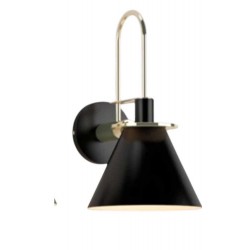 Modi Lighting Siyah Gold Detaylı Aplik Mod-Ap-4680-1bsy-S
