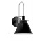 Modi Lighting Siyah Krom Detaylı Aplik Mod-Ap-4680-1bsy-K