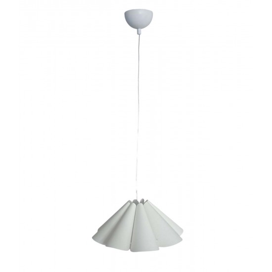 Modi Lighting Tekli Beyaz Boyalı Sarkıt Avize Mod-Av-4701-1byz
