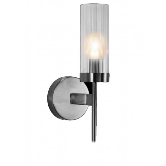 Modi Lighting Tekli Siyah Boyalı Boru Sarkıt Avize Aplik Mod-Ap-4688-1bsy