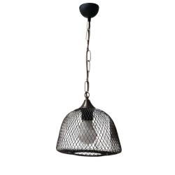 Modi Lighting Tekli Siyah Eskitme Detaylı Sarkıt Avize Mod-Av-4664-1bsy-B