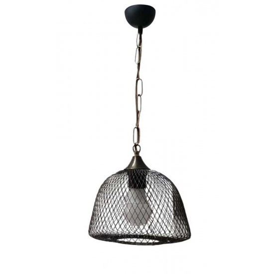 Modi Lighting Tekli Siyah Eskitme Detaylı Sarkıt Avize Mod-Av-4664-1bsy-B