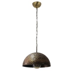 Modi Lighting Teklii Eskitme Nokta Dovme Detaylı Sarkıt Avize Mod-Av-4673-1es