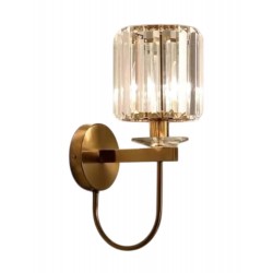 Modi Lighting Yuvarlak Eskitme Kristalli Aplik Mod-Ap-4715-1es