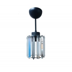 Modi Lighting Yuvarlak Siyah Kristalli Armatür Mod-Ar-4715-1bsy