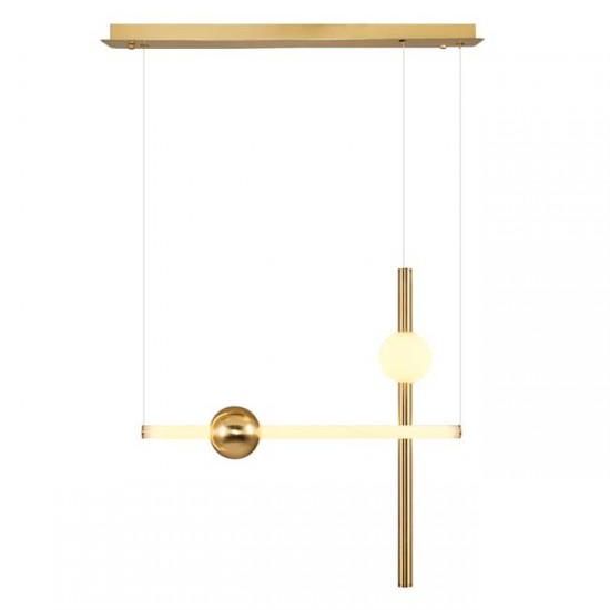 Modi Lighting 2li Eskitme Metal Toplu Sarkıt Avize MOD-AV-4568-1BYZ-1ES