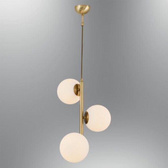 Modi Lighting 3lü Eskitme Boyalı Avize MOD-AV-4578-3ES