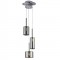 Modi Lighting 3lü Krom Füme Camlı Sarkıt MOD-AV-4544-3F