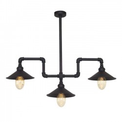 Modi Lighting 3lü Şapkalı Su Borusu Sıralı Sarkıt  MOD-AV-4526-3BSY