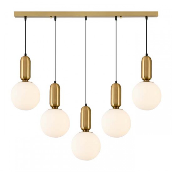 Modi Lighting 5li Daire Sosis Metal Detaylı Avize mod-av-4577-5es-SIRALI