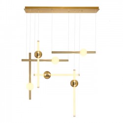 Modi Lighting 6lı Eskitme Metal Toplu Sarkıt Avize MOD-AV-4568-3ES-3BYZ