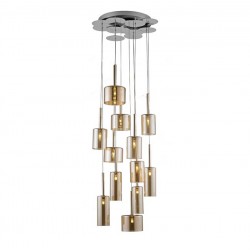 Modi Lighting 9lu Bal Camlı Sarkıt MOD-AV-4544-9MIXB