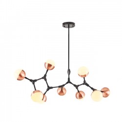 Modi Lighting 9lu Lego Bakır LED Sarkıt MOD-AV-4558-8BSY