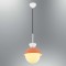 Modi Lighting Bakır Beyaz Detaylı Metal Gövde Opal Cam Tekli Sarkıt MOD-AV-4572-BYZ-BSY
