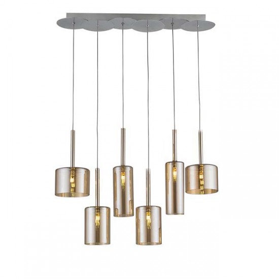 Modi Lighting Bal Camlı Sıralı Sarkıt MOD-AV-4544-6B