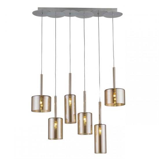 Modi Lighting Bal Camlı Sıralı Sarkıt MOD-AV-4544-6B