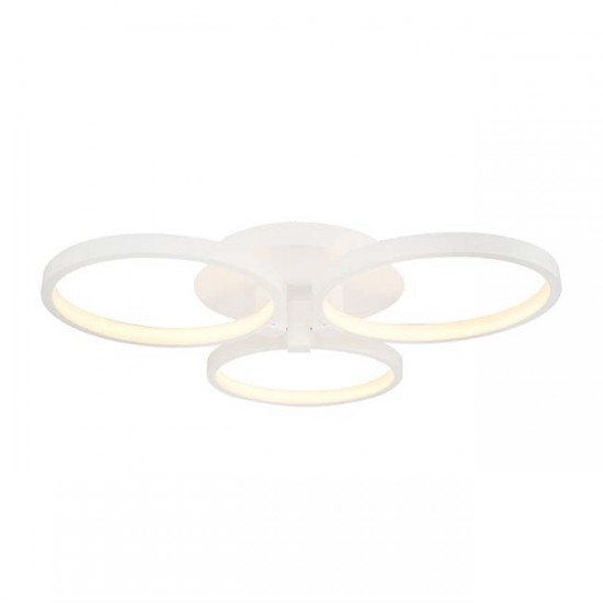 Modi Lighting Beyaz 3lü Çember LED Armatür MOD-AV-4545-3AR-BYZ