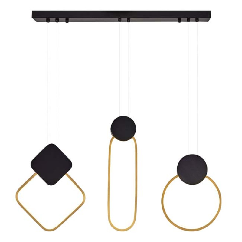 Modi Lighting Eskitme 3lü Sıralı Sarkıt LED Avize MOD-AV-4580-3ES