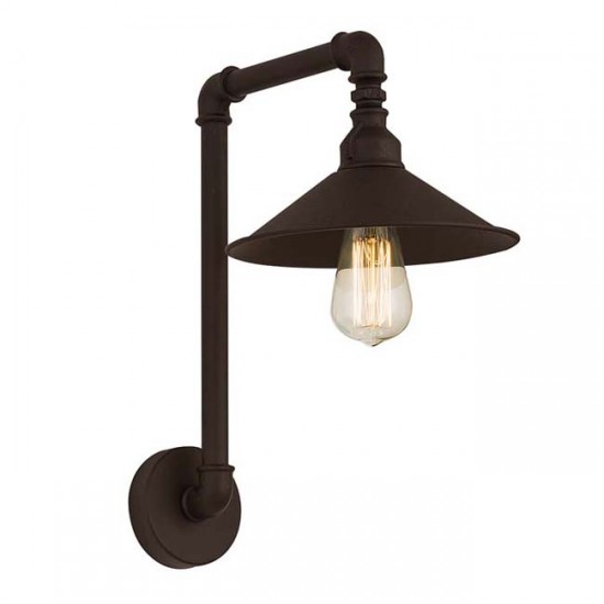 Modi Lighting Kahve Şapkalı Su Borusu Aplik MOD-AV-4515-APL-KHV