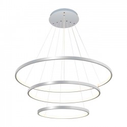 Modi Lighting Krom 3lü 60x50x40cm Çember Sarkıt MOD-AV-4545-3K