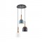 Modi Lighting Mıxed 3lü Eskitme Detaylı Sarkıt MOD-AV-4556-3MIX