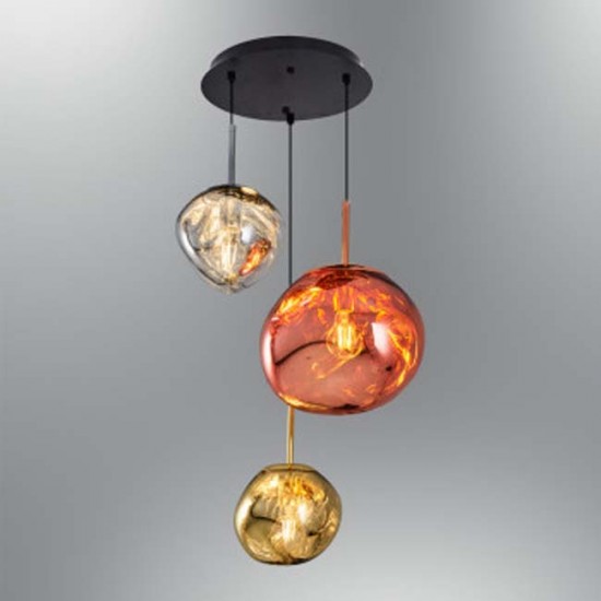 Modi Lighting Mıxed 3lü Sarkıt Avize MOD-AV-4538-3MIX