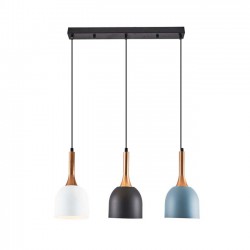 Modi Lighting Mıxed 3lü Sıralı Eskitme Detaylı Sarkıt MOD-AV-4556-3MIX-SIRALI