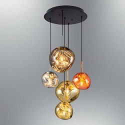 Modi Lighting Mıxed 5li Sarkıt Avize MOD-AV-4538-5MIX