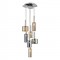 Modi Lighting Krom 7li Mıxed Uzun Bal Camlı Sarkıt MOD-AV-4544-7MIX-1BU