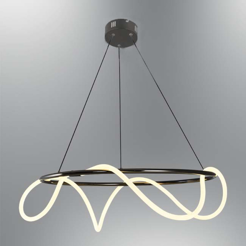 Modi Lighting Platin Metal Gövde/Silikon.Daire Sarkıt MOD-AV-4574-BSY-DAİRE