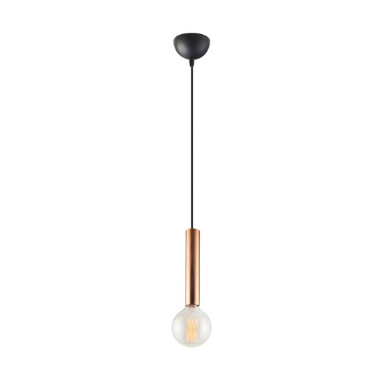 Modi Lighting Rose Gold Tekli Meral Boru Avize MOD-AV-4548-1RG