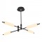 Modi Lighting Siyah 4lü Merdane Avize MOD-AV-4540-4BSY