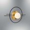 Modi Lighting Siyah Eskitme Aplik MOD-AV-4564-1BSY-ES