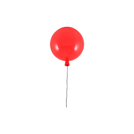 Özcan Aydınlatma Kırmızı Küçük Balon Armatür 3218-1,06