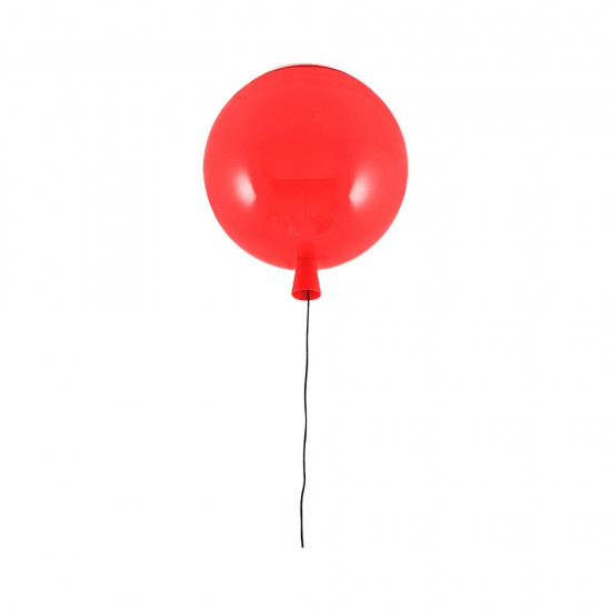 Özcan Aydınlatma Kırmızı Büyük Balon Armatür 3218-3,06