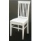 Çıtalı Beyaz Sandalye MOD-OA-A51