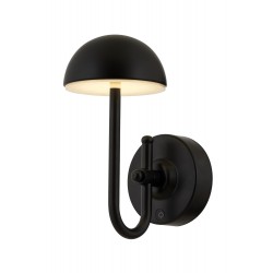 AVONNI AP-64004-BSY Siyah Boyalı Aplik LED Metal Opal Pleksi 12x20cm