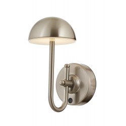 AVONNI AP-64004-N Nikel Kaplama Aplik LED Metal Opal Pleksi 12x20cm