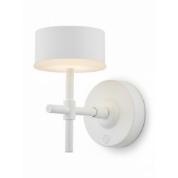 AVONNI AP-64005-BBY Siyah Boyalı Aplik LED Metal Opal Pleksi 12x20cm