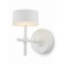 AVONNI AP-64005-BBY Siyah Boyalı Aplik LED Metal Opal Pleksi 12x20cm