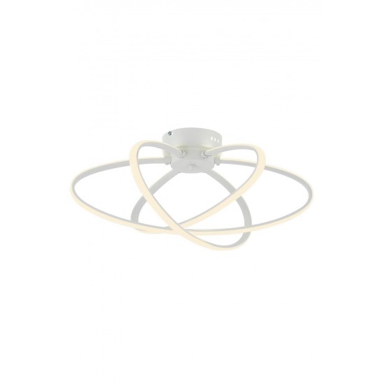 AVONNI AR-60353-3BBY Beyaz Boyalı Modern Avize LED Metal 51cm