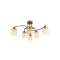 Modi Lighting Mod-1373-6E Eskitme Kaplama Modern Avize E14 Metal Cam 60cm