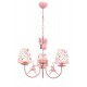 AVONNI AV-1416-BALLERINA Pembe Boyalı Modern Avize E14 Metal Kumaş 52cm AVONNI AV-1416-BALLERINA Pembe Boyalı Modern Avize E14 Metal Kumaş 52cm